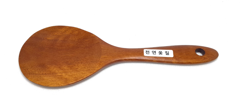옻칠 원주걱